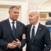 Klaus Iohannis a anunțat, din SUA, ce a discutat cu Biden despre susținerea sa la șefia NATO