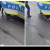 Video - Operațiunea fâs-fâs! O polițistă din Cluj și-a gazat colegul cu spray, în timpul unei intervenții