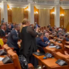 VIDEO| Scandal de proporții în Parlament: Dianei Șoșoacă i s-a arătat salutul nazist/ A ieșit un circ de zile mari
