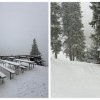 Zăpada măsoară mai mult de patru metri între Bâlea Cascadă și Bâlea Lac, pe Transfăgărășan (Video)