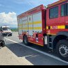 FOTO: Accident grav pe autostrada A3 Cluj – Târgu Mureș. Un bărbat și-a pierdut viața. Impact între un autoturism și un camion