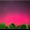 FOTO: Aurora boreală, vizibilă din Alba Iulia și alte zone din țară. Fenomen rar, generat de o furtună solară puternică
