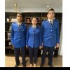 FOTO: Trei absolvenți ai școlilor militare de subofițeri de jandarmi, repartizați la Jandarmeria Alba