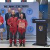 VIDEO: Salvamont Alba a primit emblema de onoare a DSU. Distincția, acordată în urma exercițiului cu aparatul de zbor tip jet-pack