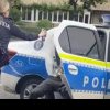 VIDEO. Cascadorii râsului în Politia Română: o polițistă a pulverizat spray lacrimogen în fața colegului ei