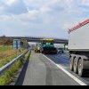 Restricții pe autostradă, în județul Arad, din cauza unor lucrări de asfaltare