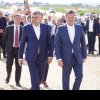 Premierul României, Marcel Ciolacu, vizită pe șantierul de pe DN 7 Bâldana-Titu