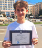 Radu Alexandre este elevul care a adus Târgoviștei Premiul I la Olimpiada Națională de Limba Franceză