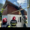 Alerta in Tulcea: O locuinta a luat foc! Pompierii se lupta sa stinga flacarile (VIDEO)
