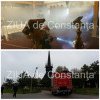 In municipiul Constanta: Un lumanarar de la biserica Sf. Mina, din parcul Tabacariei , a luat foc. Pompierii au intervenit
