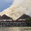 Incendiu la un bungalow din cadrul unei structuri de primire turistica in Tulcea! (FOTO+VIDEO)