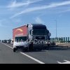 Judetul Constanta: Accident pe autostrada! Un TIR si o autoutilitara s-au lovit (GALERIE FOTO+VIDEO)