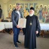 Marcel Ciolacu, in vizita la Episcopia Ortodoxa din Tulcea (FOTO)