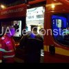 Știri Constanta: Accident rutier in Mamaia. O masina a intrat intr-un stalp in zona unui peco