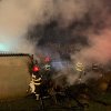 Tragedie la Tulcea! Barbat ars de viu in incendiul ce a cuprins o magazie de pe strada Digului (GALERIE FOTO)