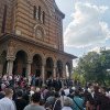 FOTO. Sute de credincioși din toate confesiunile participă la Marșul Învierii, în a doua zi de Paști, la Timișoara