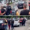 VIDEO. Doi tâlhari care au atacat un om pe stradă în Timișoara și i-au furat portofelul, prinși de polițiști