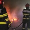 INCENDIU cu degajare de fum la Aiud, la subsolul unui bloc: Intervin pompierii cu trei autospeciale