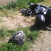 Un bărbat din Alba Iulia a ajuns la spital după un accident rutier: A pierdut controlul motocicletei și s-a răsturnat pe carosabil