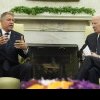 VIZITĂ Președintele Iohannis, primit la Casa Albă de președintele Biden