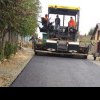 Zărneşti: Premieră – program major de asfaltare a drumurilor locale