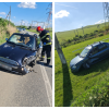 Accident între Apahida și Cojocna! O mașină a ajuns în câmp/Copil de 4 ani transportat la spital - FOTO