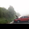 Cluj: Accident între Bobâlna și Răzbuneni! Un șofer a intrat cu mașina într-un cap de pod