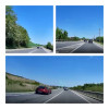 ”Drumul morții” Cluj-Gherla. Trei șoferi la rând au intrat în depășiri periculoase în doar 20 de minute, primii doi fiind la un pas de impact frontal-VIDEO