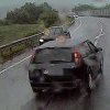 VIDEO. Inconștiență la cote maxime! Un șofer „meseriaș” din Cluj a intrat pe contrasens și era să se izbească frontal cu cel care circula regulamentar