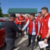 Gheorghe Șoldan și Traian Andronachi au discutat cu sute de oameni prezenți în această dimineață în piața auto din Rădăuți