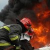 Un magazin din județul Buzău a luat foc
