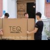 Masă de teqball donată liceului în care învață prima jucătoare din lume cu deficiențe de auz