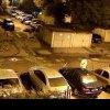 Scene ireale, în Baia Mare: 90 de mașini au fost distruse într-o parcare. Șocant ce au surprins camerele video