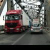 Se circulă doar pe o singură bandă pe Podul Prieteniei de la Girgiu, până pe 7 iunie. Timpi de așteptare uriași: care este motivul
