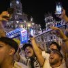 Fiesta la Madrid după ce Real a cucerit pentru a 15-a oară trofeul Ligii Campionilor. VIDEO
