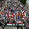 Miting cu mii de oameni la Budapesta pentru a-l sprijini pe Viktor Orban. „Europa trebuie împiedicată să se îndrepte rapid spre război”