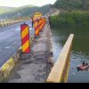 Un TIR a căzut în Dunăre de pe viaductul Bahna, în Mehedinți. Șoferul, scos mort din apă de scafandrii, după câteva ore