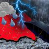 Cod roșu de fenomene meteo extreme în România. Zonele care vor fi afectate de vijeliile puternice în următoarele ore