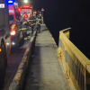 Un TIR a căzut de pe un pod în Dunăre. Trupul șoferului a fost găsit de scafandri după ore de căutări