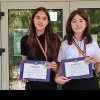 Andreea Maria Cârjean și Irina Rita Codrea, eleve ale Școlii Gimnaziale Singidava Cugir, Mențiune și Medalie de argint la etapa națională a Olimpiadei de Creativitate Științifică