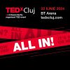 TEDxCluj 2024: Inspirație și Inovație sub tema „ALL IN!” în 22 iunie, la Cluj Napoca