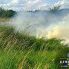 Incendiu puternic pe Valea Dâmboviței! O suprafață de 9000 de metri pătrați s-a făcut scrum