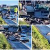 Romania: Accident grav pe DN1! Un sofer a murit iar altul a fost ranit, in urma impactului dintre o autoutilitara si un camion. Pestii din autoutilitara s-au imprastiat pe sosea (FOTO+VIDEO)