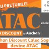 Din 6 iunie, ATAC Hiper Discount by Auchan, formatul cu cele mai mici prețuri al rețelei, își deschide porțile în locul Auchan Discount Calea Șagului