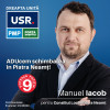 Manuel Iacob, candidat ADU pentru CL Piatra-Neamț: “Locuim într-un oraș deosebit și îmi doresc să arătăm tuturor asta”